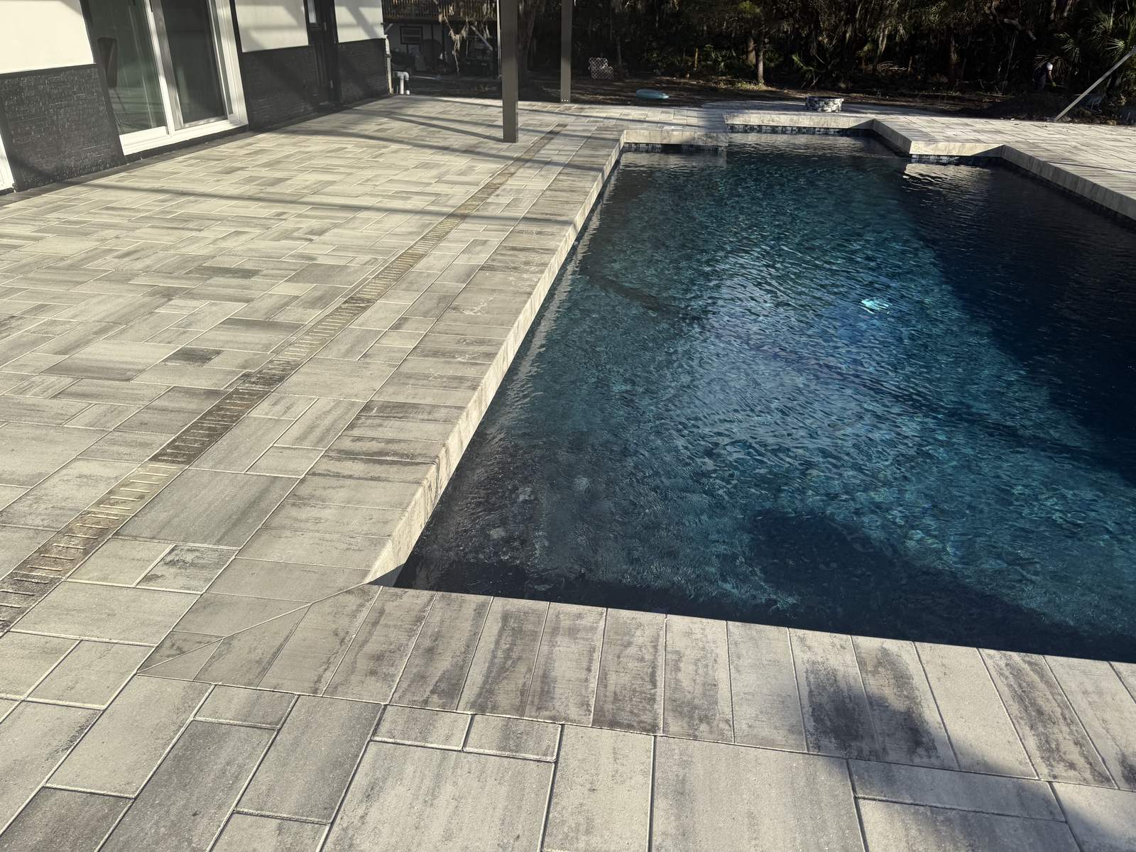 Pool deck and coping