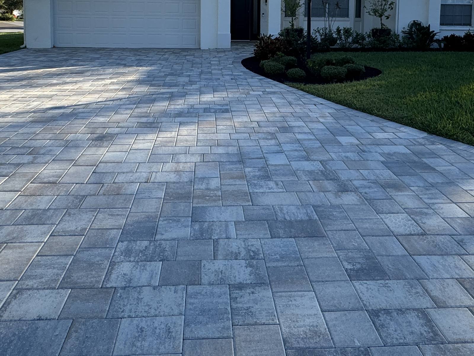 Paver driveway in Manatee County